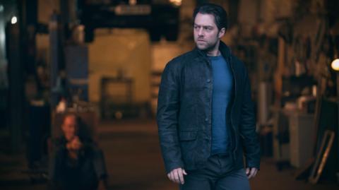 Richard Rankin in the role of Detective Sergeant John Rebus in Rebus, the TV adaptation of Sir Ian Rankin's novel series.