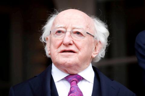 President Michael D Higgins