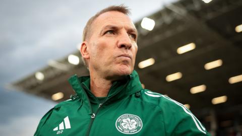Brendan Rodgers during Celtic's pre-season defeat by Ajax
