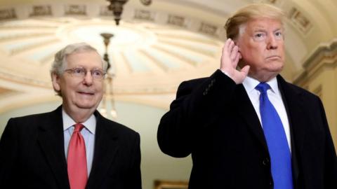 McConnell and trump