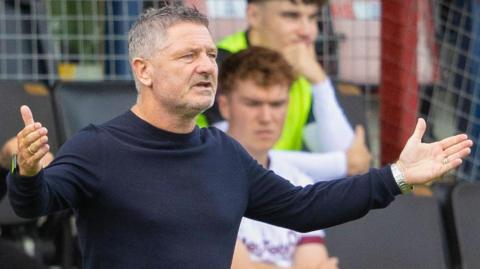 Ross County manager Tony Docherty