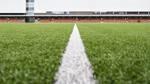 A general view of Meadowbank Stadium