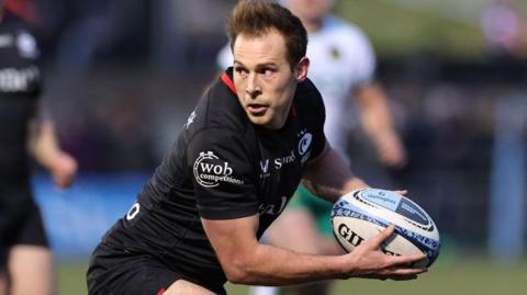 Ivan van Zyl in action for Saracens