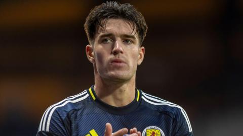 Max Johnston applauds Scotland fans