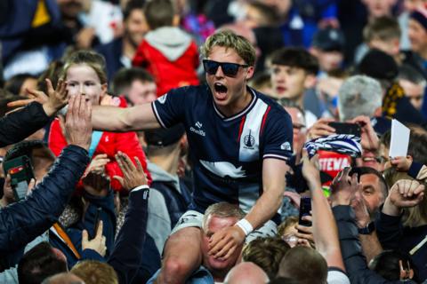 Falkirk celebrate