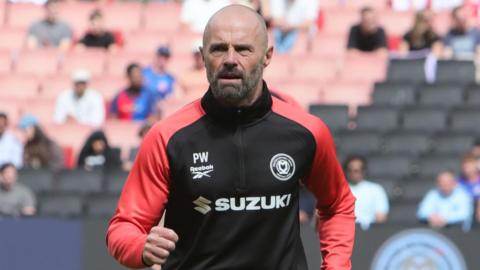 MK Dons boss Paul Warne
