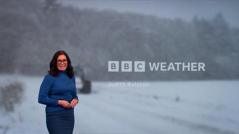 ý Scotland's Judith Ralston says there is also a weather warning as high winds are expected to hit the Western Isles and the north-west