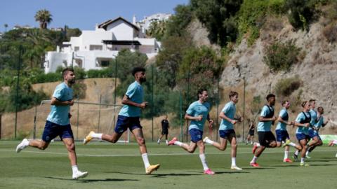 Pre-season training