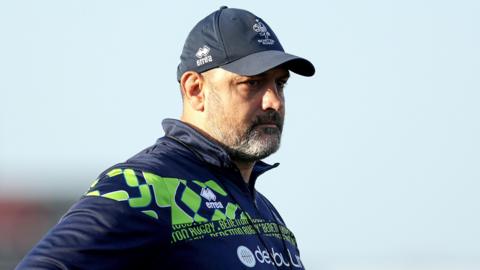 Marco Bortolami in his role as head coach of Benetton Treviso