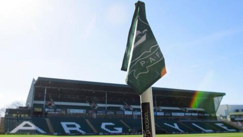 A general view of Home Park, home of Plymouth Argyle 