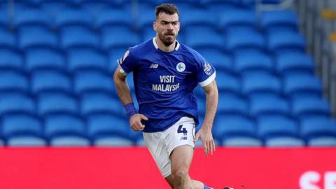 Cardiff City defender Dimitrios Goutas