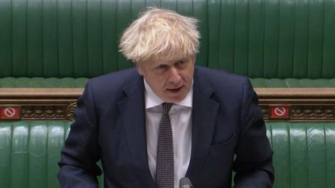 Boris Johnson at PMQs