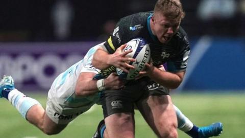 Ospreys centre Keiran Williams says he is "flattered" by comparisons to Wales great Scott Gibbs.