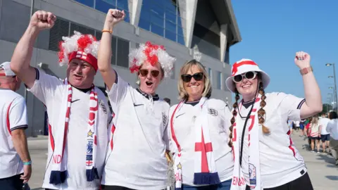 England fans in Atlanta