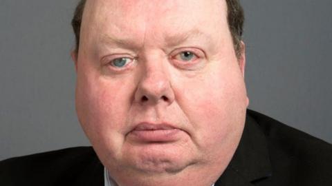 Aberdeenshire councillor Alan Buchan looking at the camera.