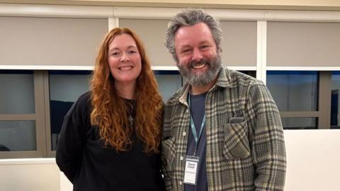 Manon Steffan Ros a Michael Sheen