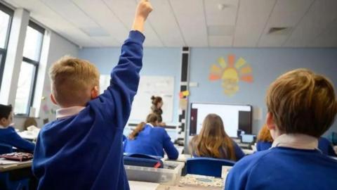 Stock image of classroom