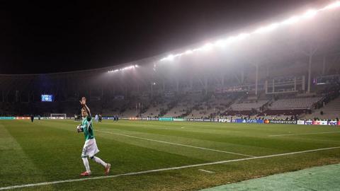 Anthony Gordon celebrates