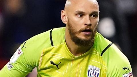 David Button was signed for West Brom by Slaven Bilic from Brighton in September 2020