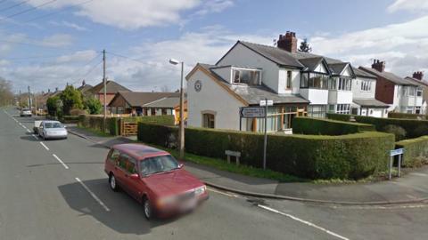 junction of Wham Lane and Sheephill Lane in New Longton