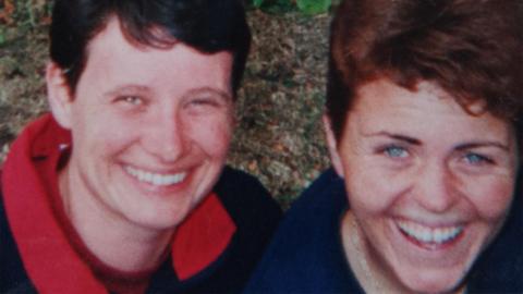 Ruth Birch and Julia Curry