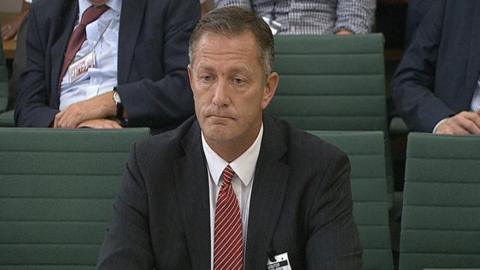 Shaun Wright gives evidence before the 鶹Լ Affairs Select Committee