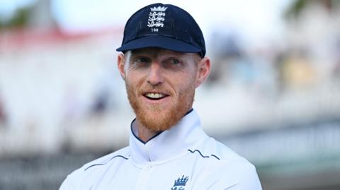 England captain Ben Stokes looks on after their win against West Indies in the second Test