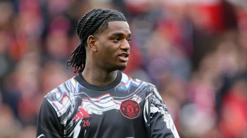 Manchester United defender Ayden Heaven