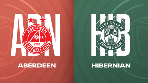 Aberdeen and Hibernian badges