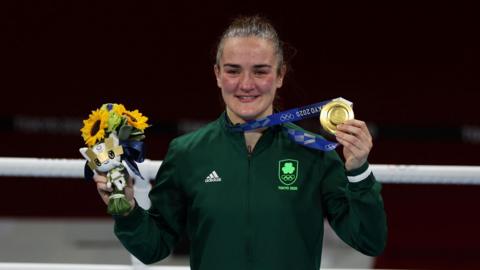 Kellie Harrington rose to prominence after winning Olympic gold in 2021