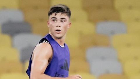 Manchester United defender Harry Amass