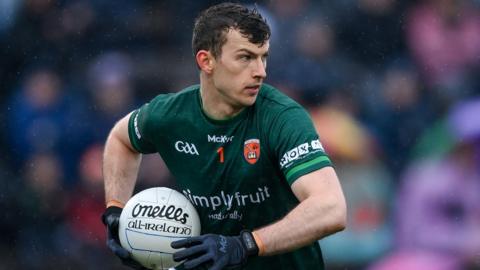 Ethan Rafferty was converted into a goalkeeper by Armagh manager Kieran McGeeney in 2022