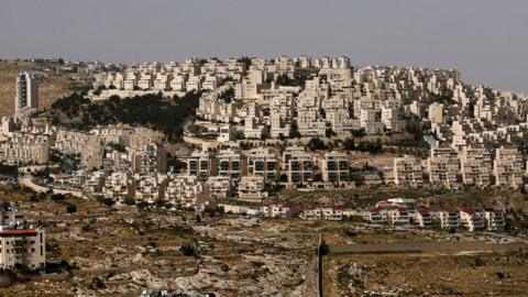 Israeli settlement of Har Homa in the occupied West Bank (19 May 2020)