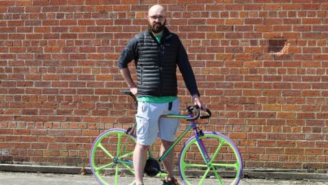 Andrew Hassard of Mango Bikes in Ballyclare, Northern Ireland