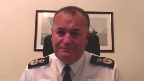 Chief constable Stephen Watson