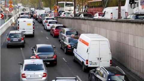 Cars in Paris