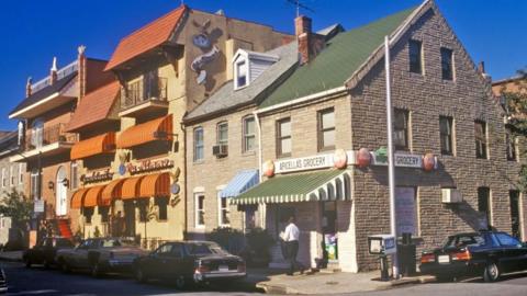 A corner in Little Italy, Baltimore