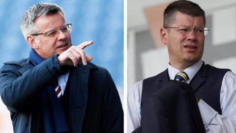 Stewart Robertson and Neil Doncaster