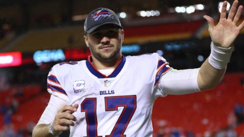 Buffalo Bills quarterback Josh Allen