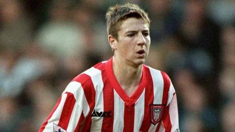 Michael Bridges playing for Sunderland