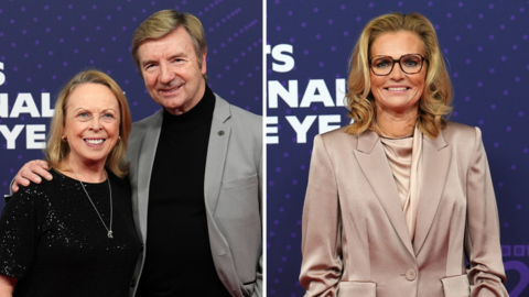 Jayne Torvill, Christopher Dean, and Sarina Wiegman