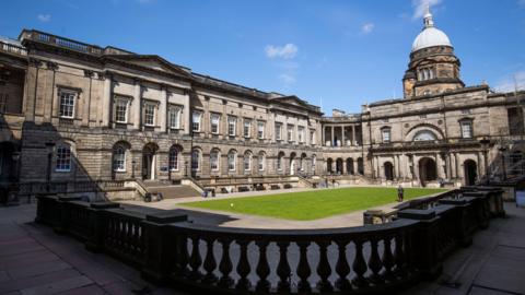 A general view of Old College at the University of Edinburgh