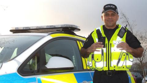 Gloucestershire Police "bump" caps