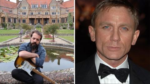 Todd Sharpville and James Bond actor Daniel Craig