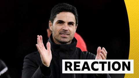 Mikel Arteta claps the Arsenal fans