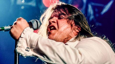Meat Loaf on stage in 1978