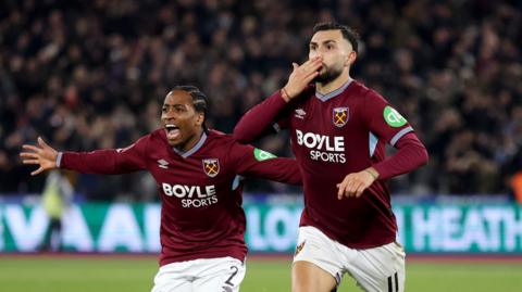 Taty Castellanos celebrates goal