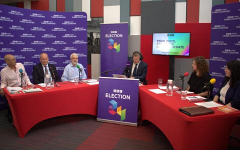 The panel in the election debate