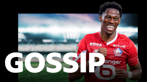 Gossip graphic with a picture of Jonathan David