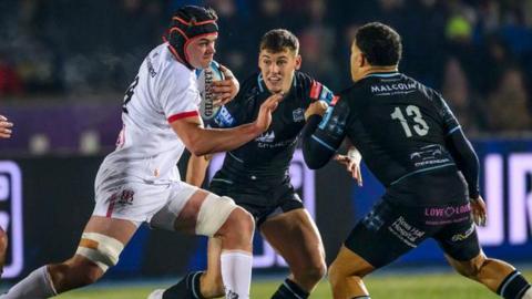 James McNabey in action for Ulster